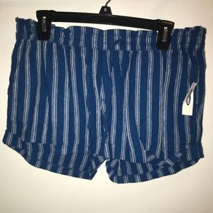 Old navy linen shorts NWT